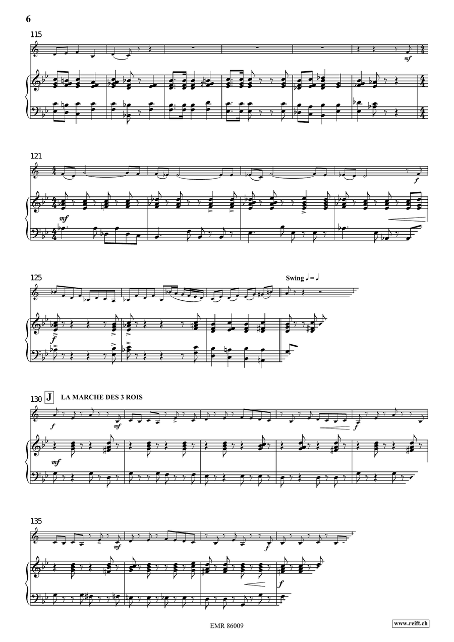 My Best Christmas My Best Christmas Bass Clarinet scores gallery preview page 8
