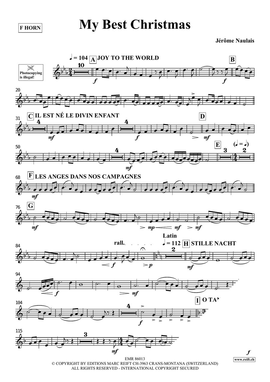 My Best Christmas My Best Christmas Horn scores gallery preview page 4