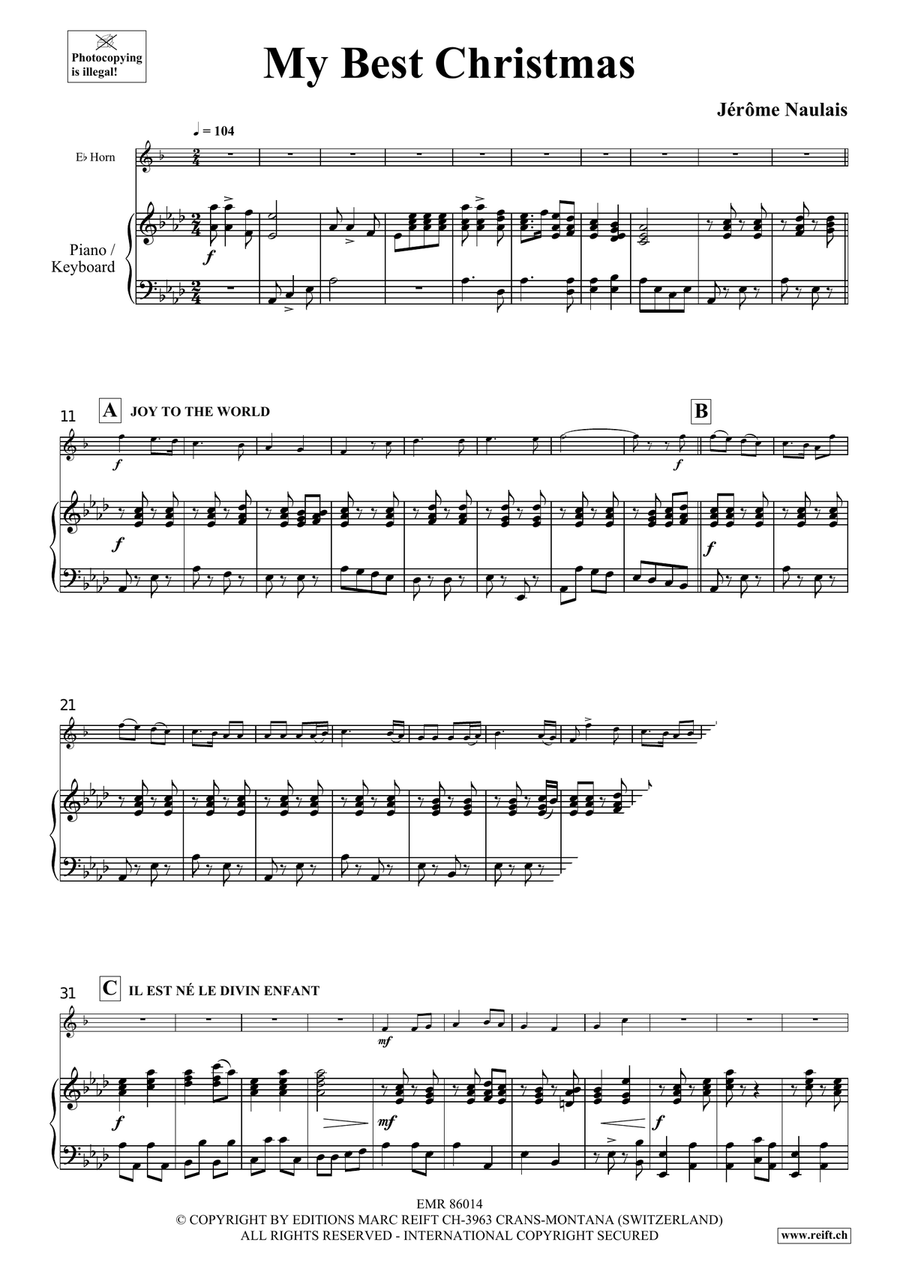 My Best Christmas My Best Christmas Horn scores gallery preview page 5