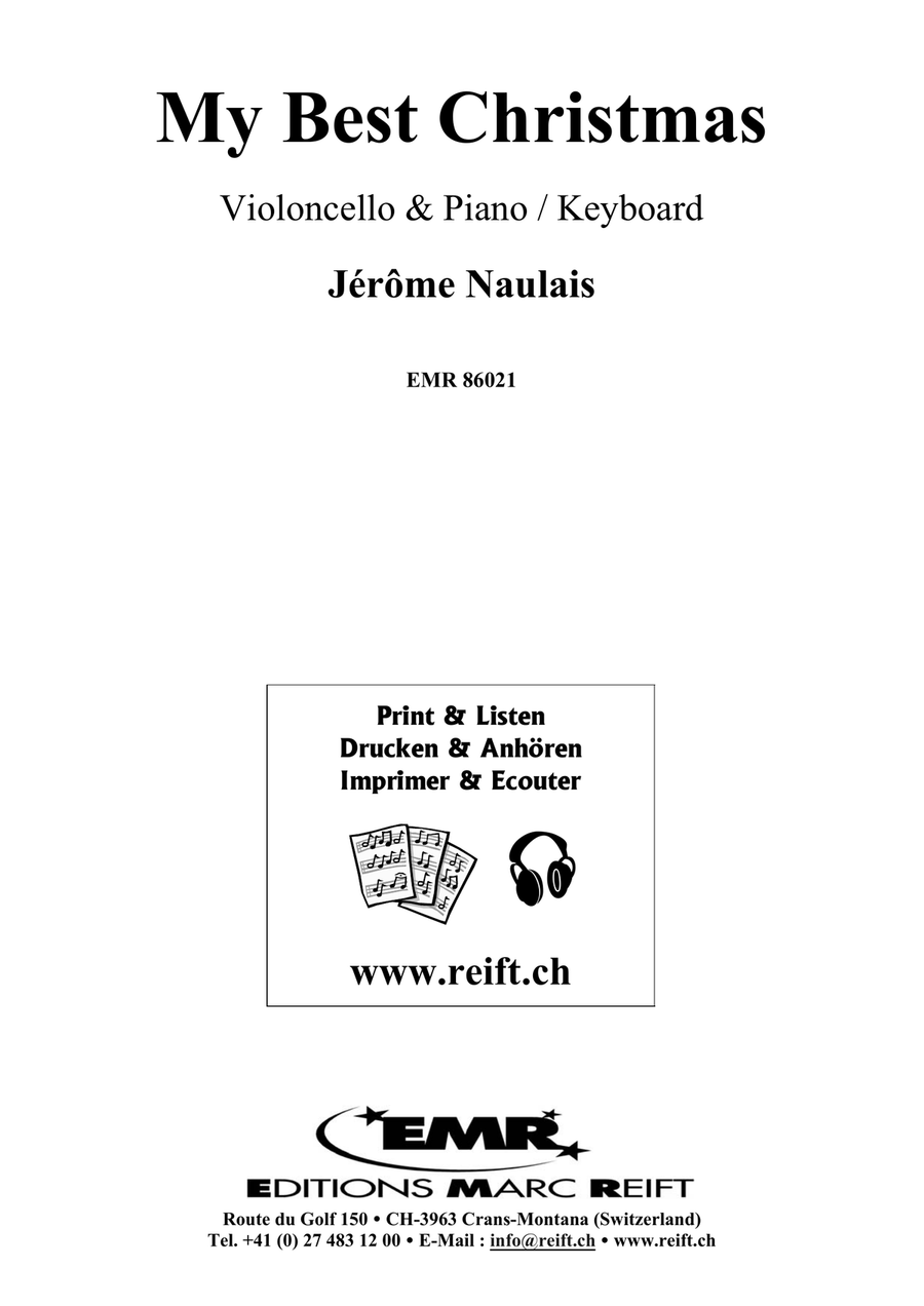 My Best Christmas My Best Christmas Piano Accompaniment scores gallery preview page 2
