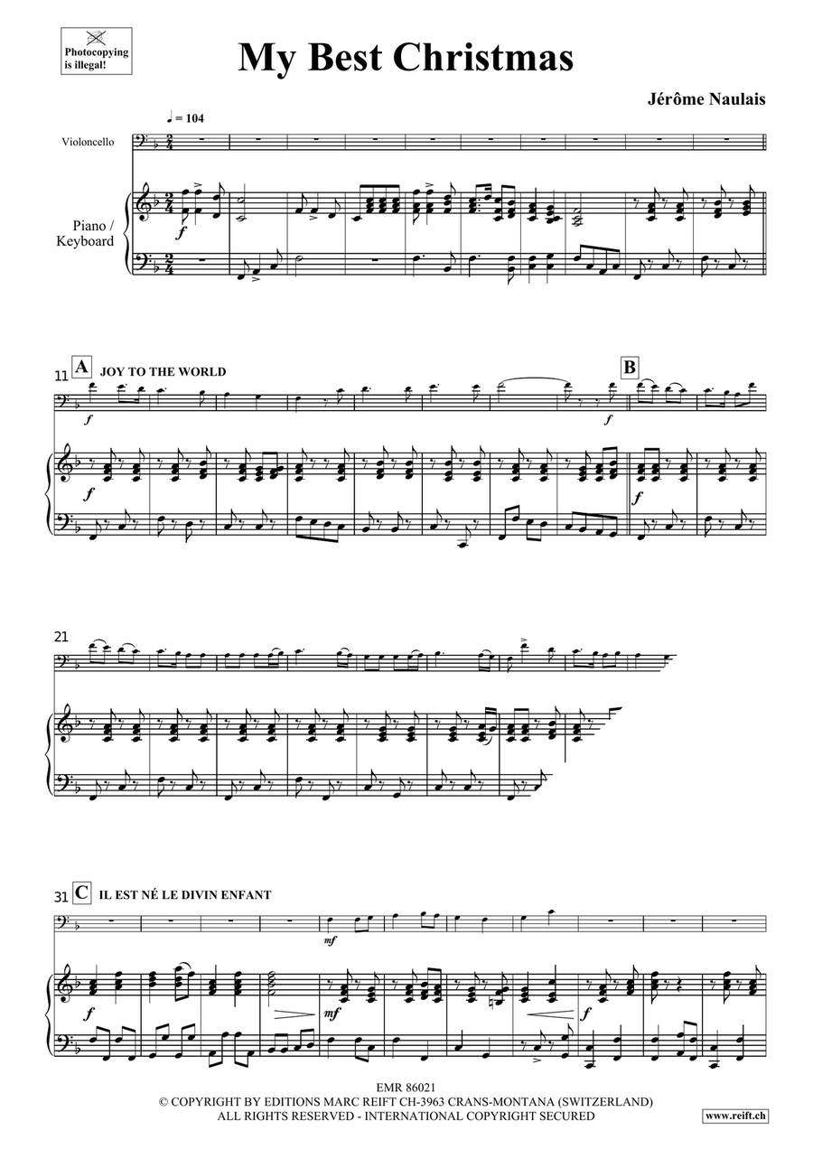 My Best Christmas My Best Christmas Piano Accompaniment scores gallery preview page 5