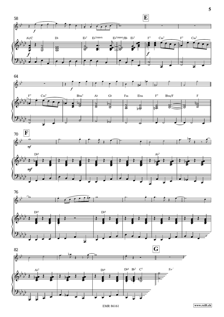 Gypsy Chorus Gypsy Chorus Euphonium scores gallery preview page 6