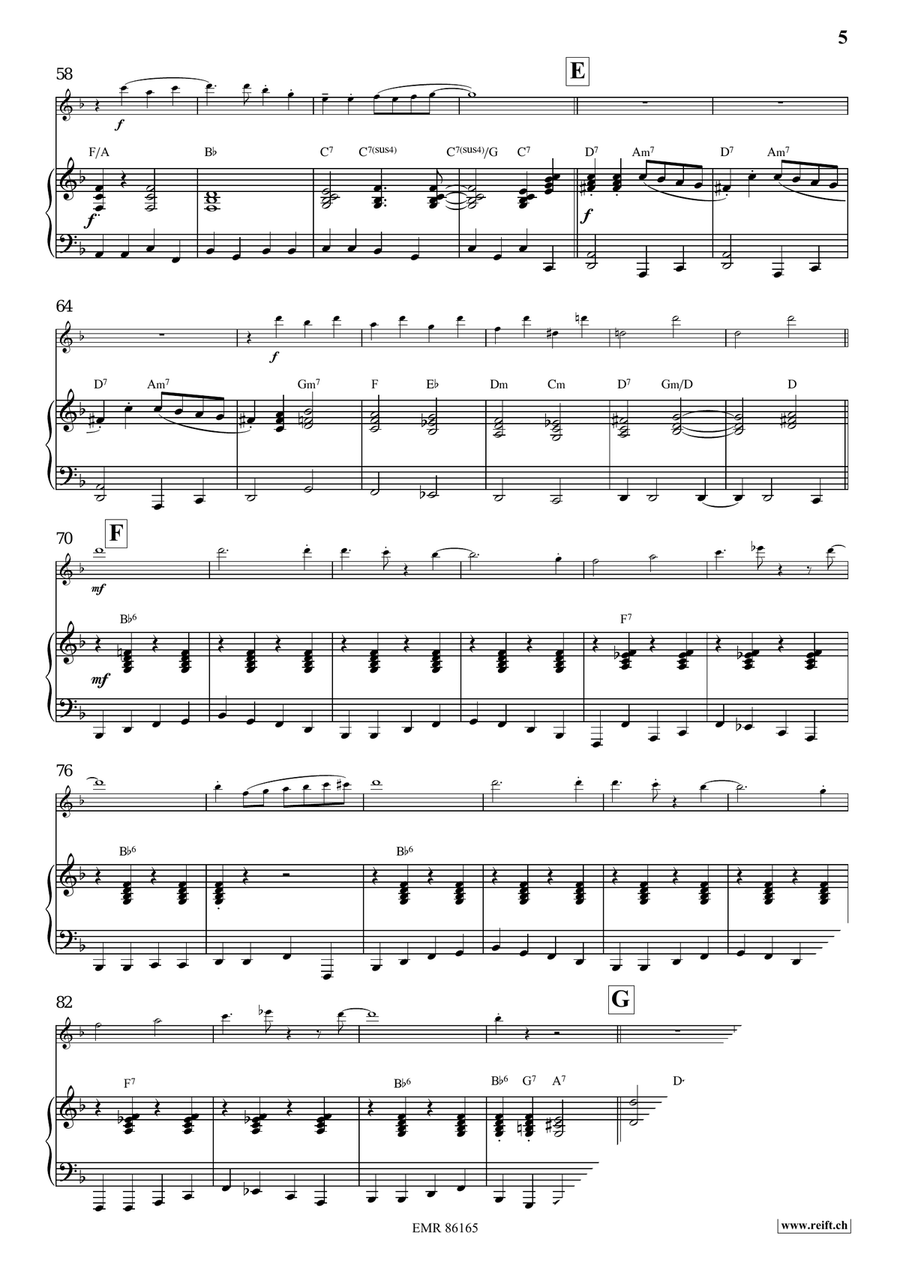 Gypsy Chorus Gypsy Chorus Flute Solo scores gallery preview page 6