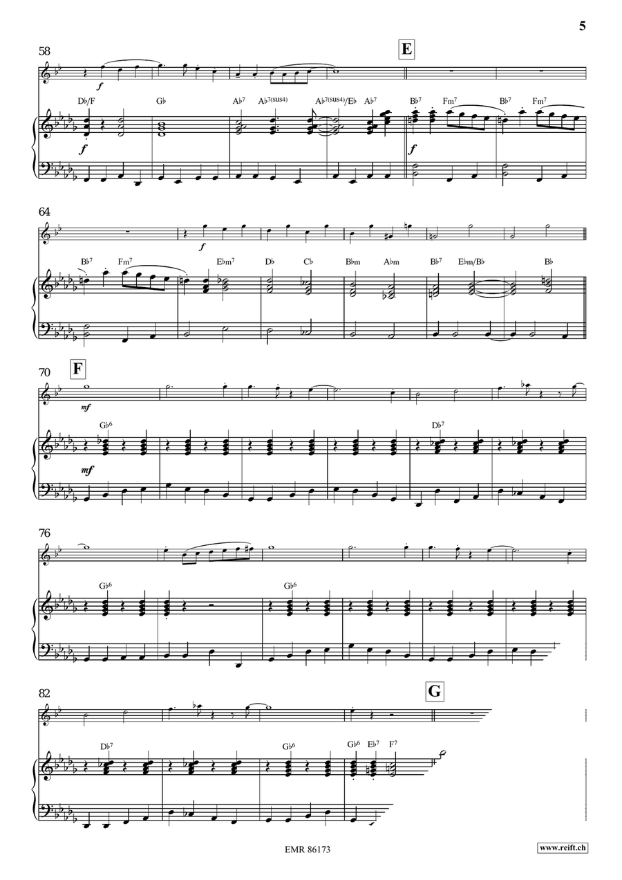 Gypsy Chorus Gypsy Chorus Baritone Saxophone scores gallery preview page 6