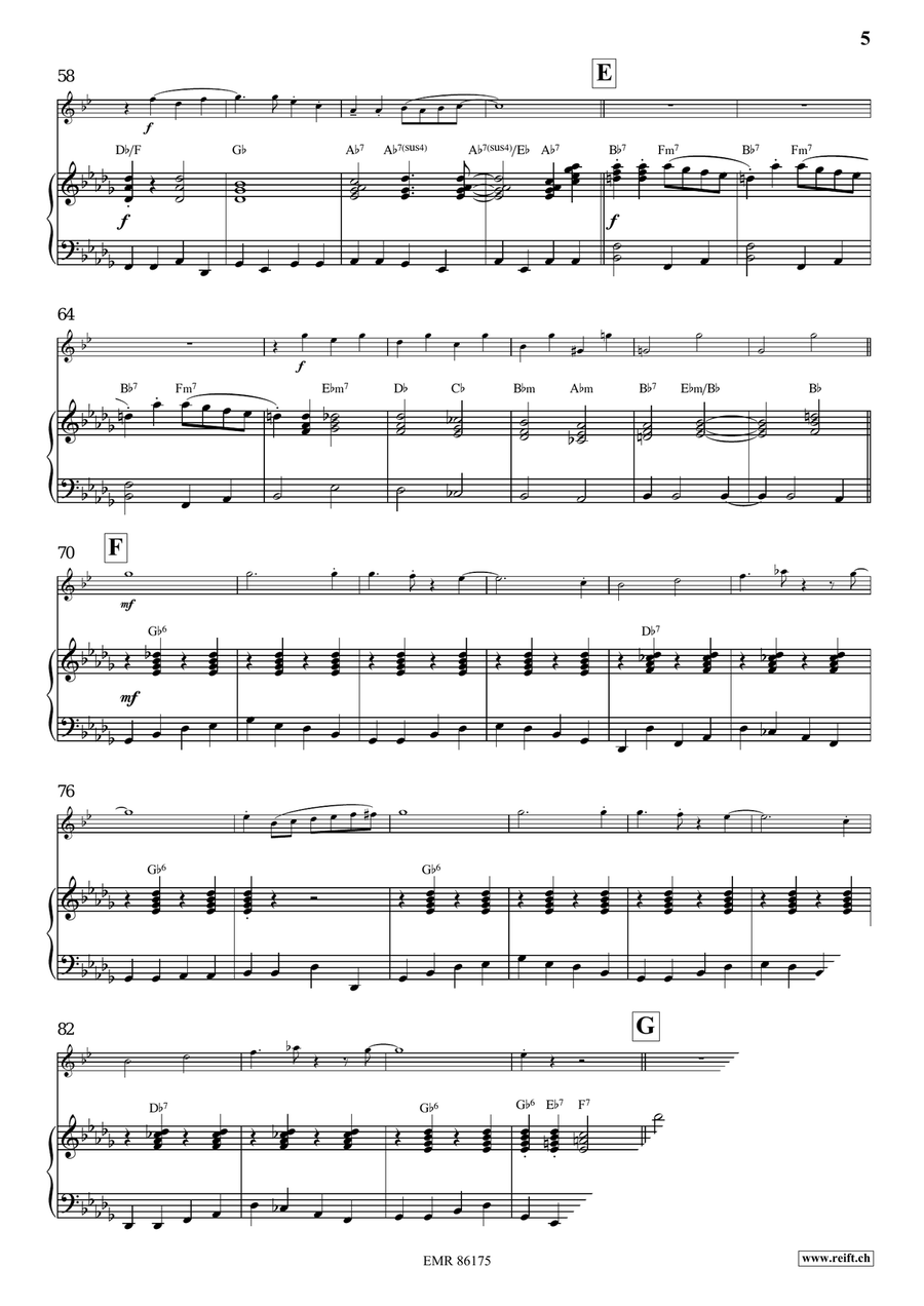 Gypsy Chorus Gypsy Chorus Horn scores gallery preview page 6