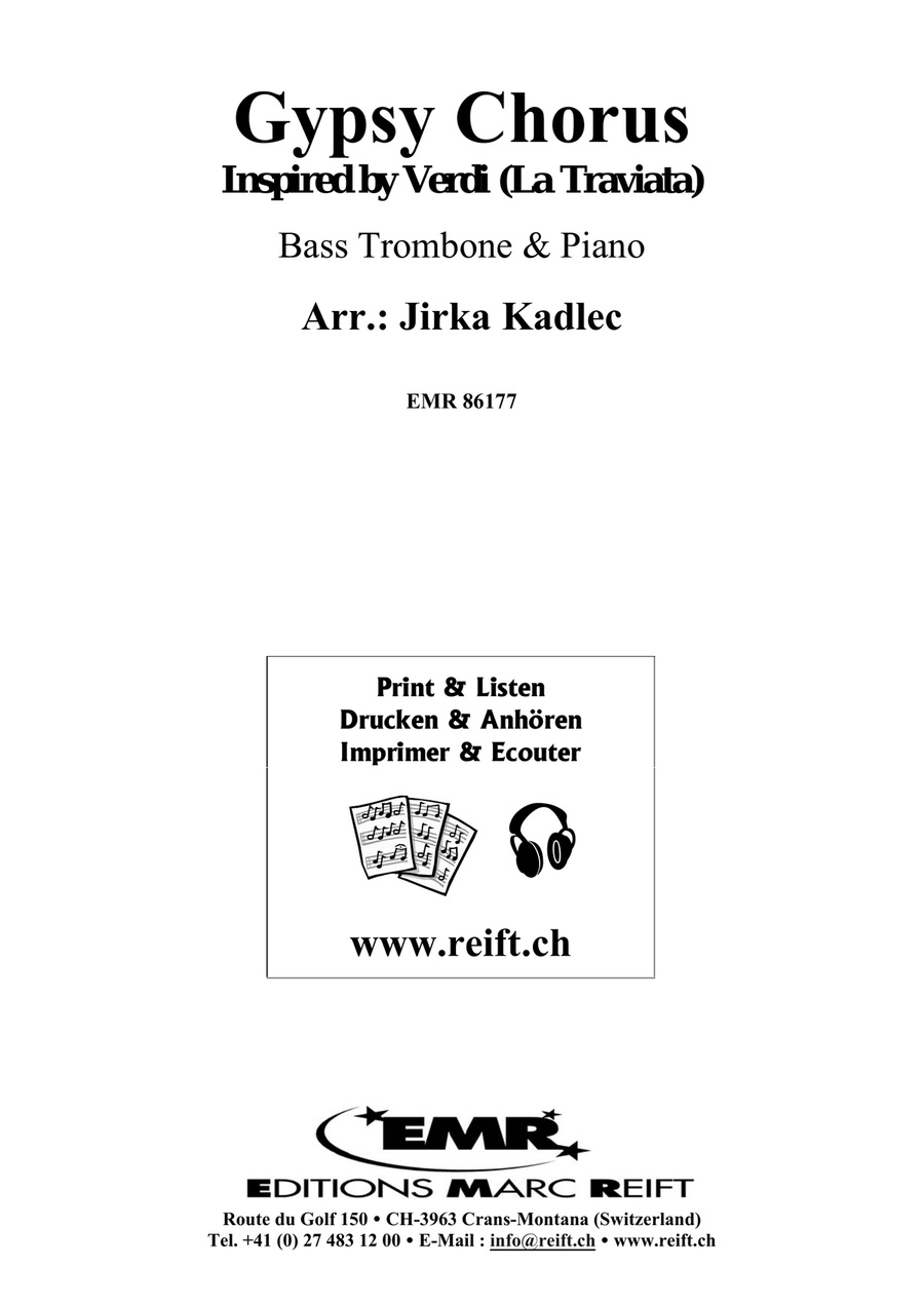 Gypsy Chorus Gypsy Chorus Bass Trombone scores gallery preview page 2