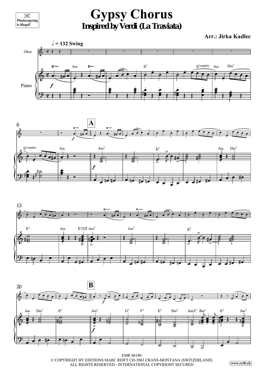 Gypsy Chorus Gypsy Chorus Choir scores gallery preview page 4