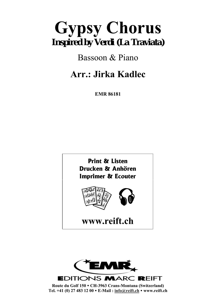 Gypsy Chorus Gypsy Chorus Bassoon Solo scores gallery preview page 2