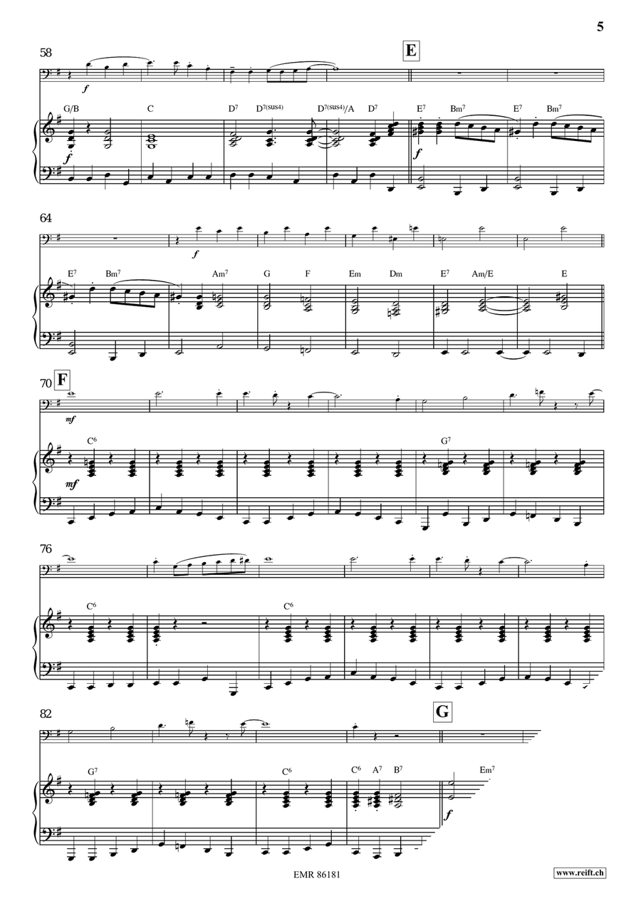 Gypsy Chorus Gypsy Chorus Bassoon Solo scores gallery preview page 6