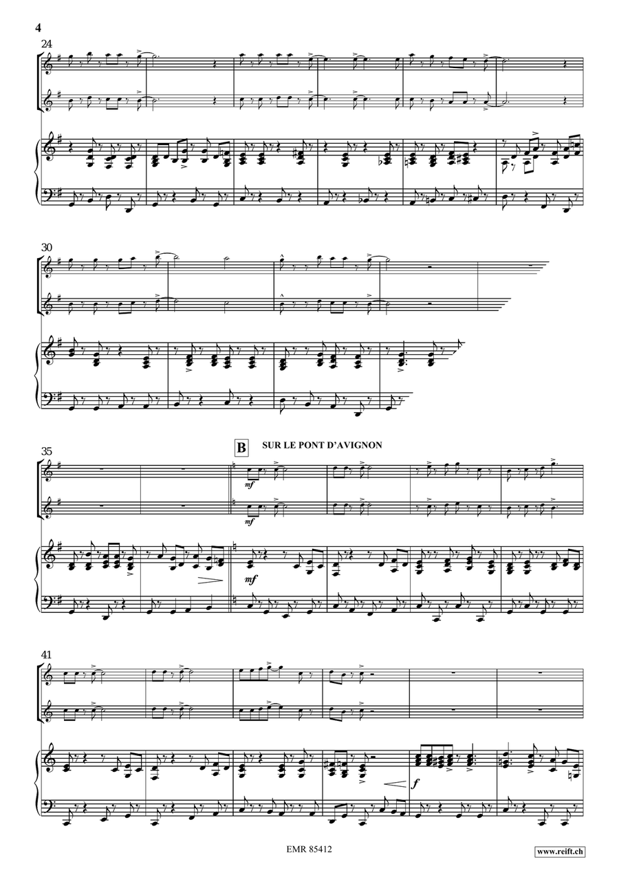 Children's Circle Children's Circle Flute Duet scores gallery preview page 5