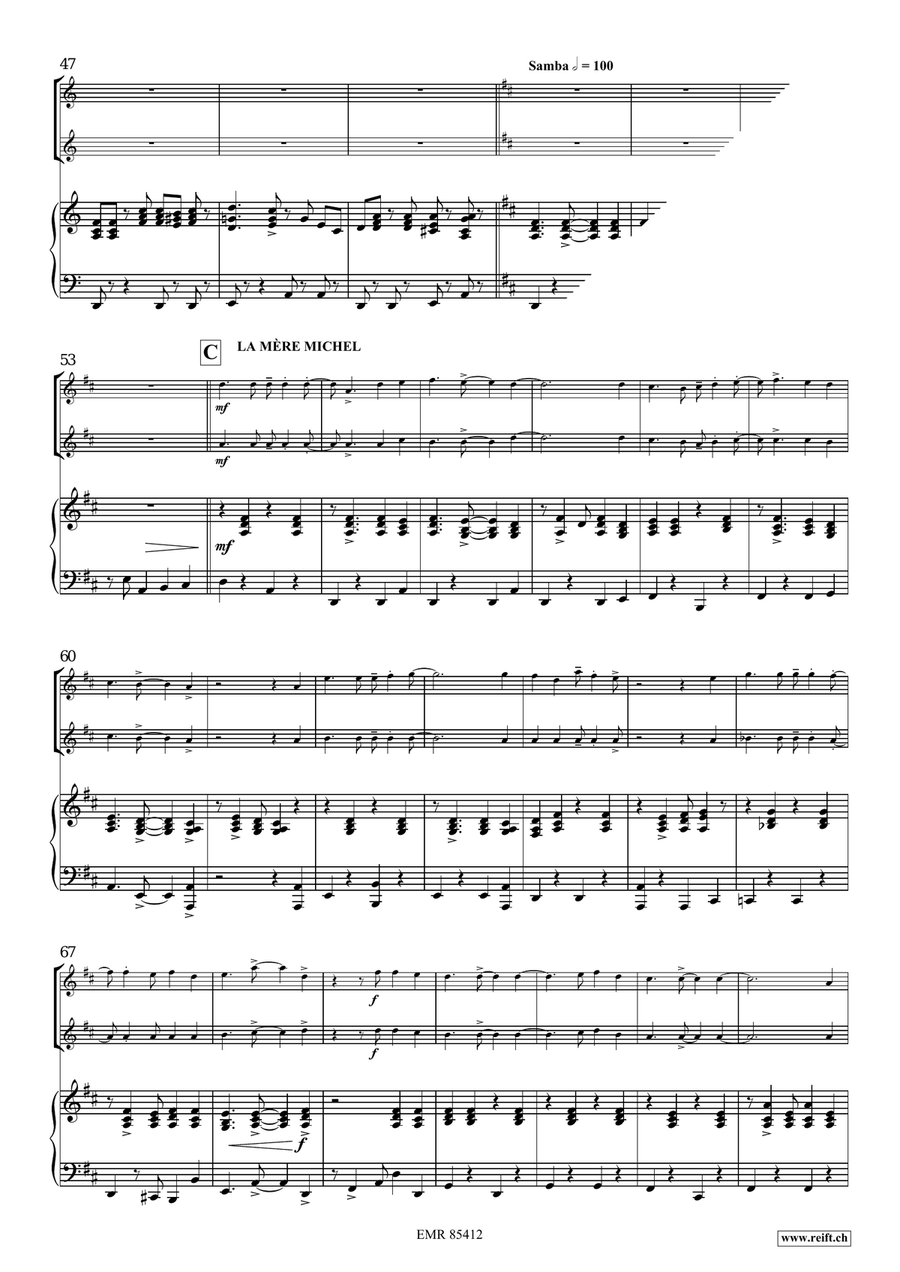 Children's Circle Children's Circle Flute Duet scores gallery preview page 6