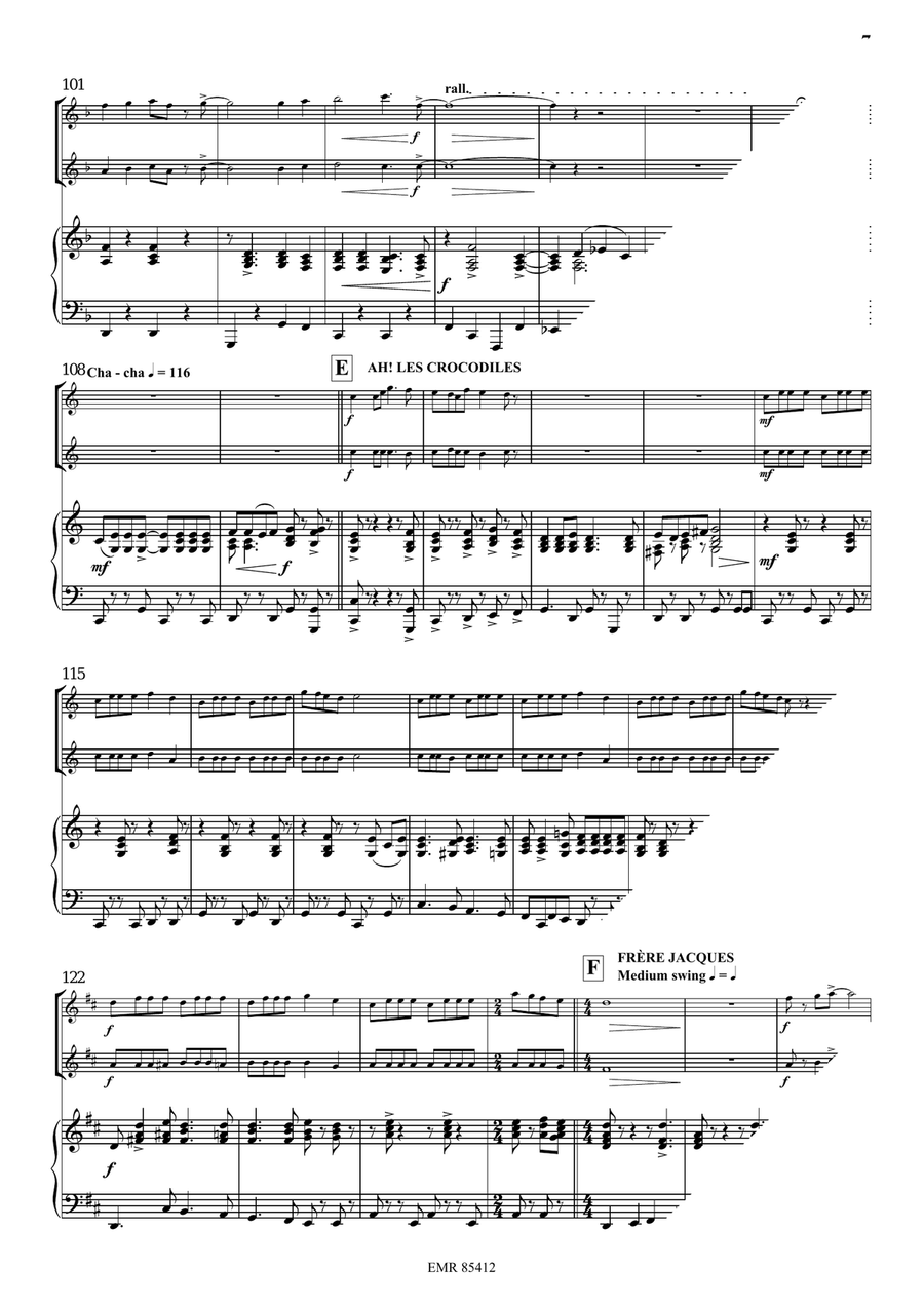 Children's Circle Children's Circle Flute Duet scores gallery preview page 8