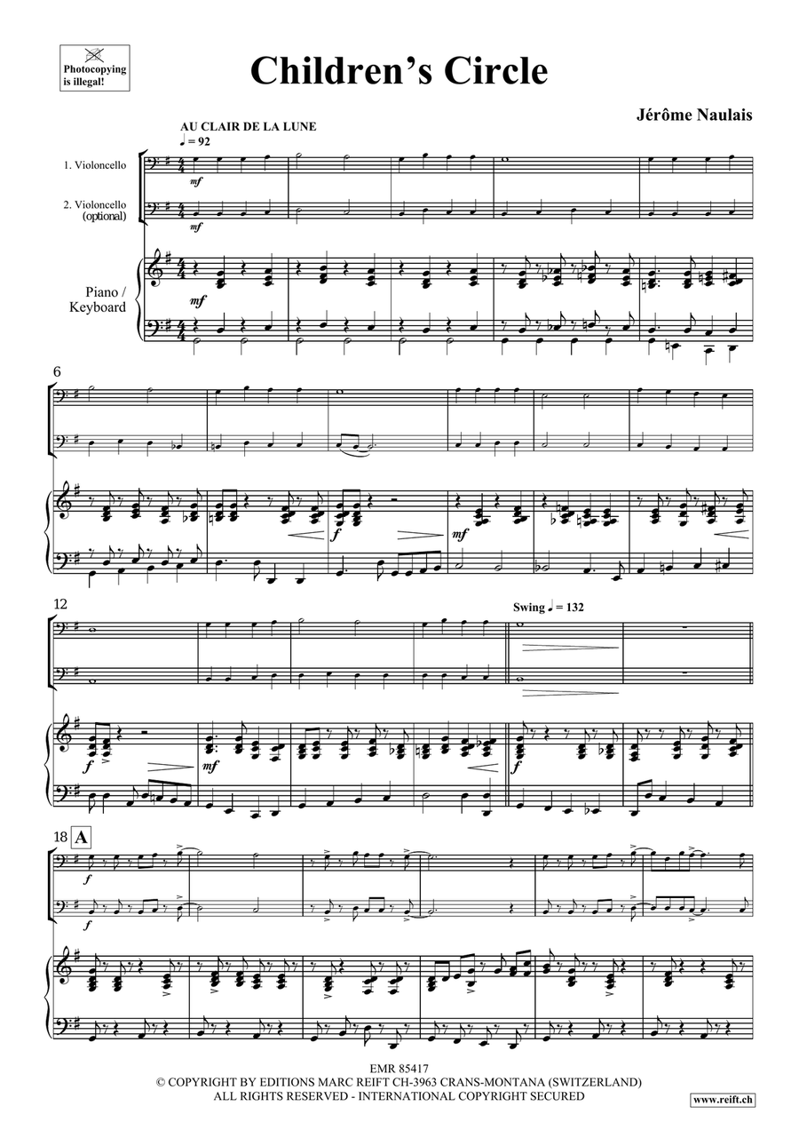 Children's Circle Children's Circle Cello scores gallery preview page 4