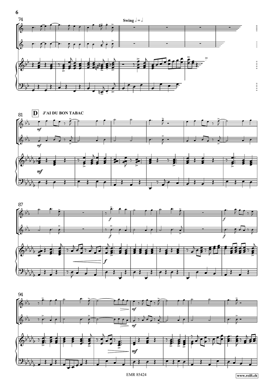 Children's Circle Children's Circle Clarinet Duet scores gallery preview page 7