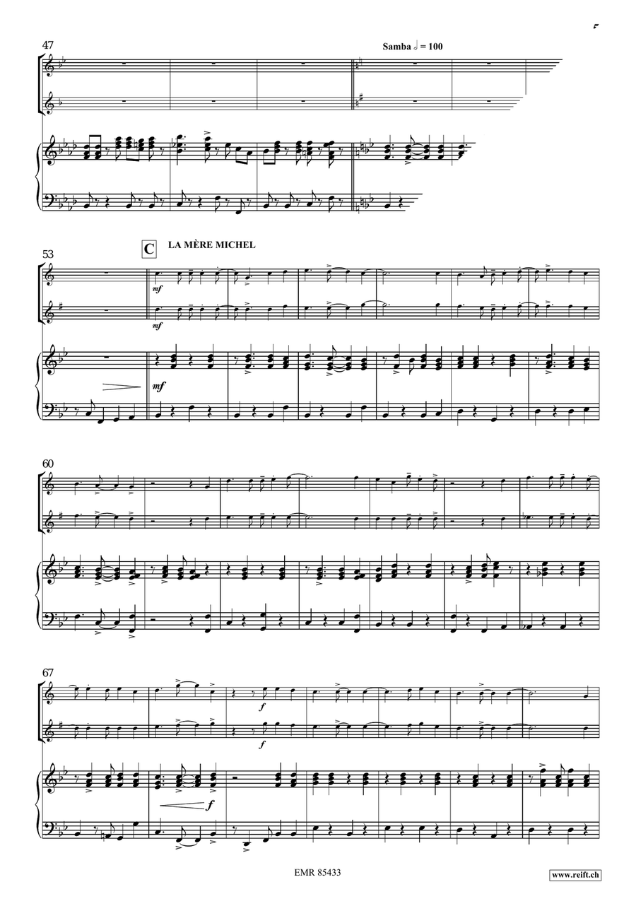 Children's Circle Children's Circle Tenor Saxophone scores gallery preview page 6