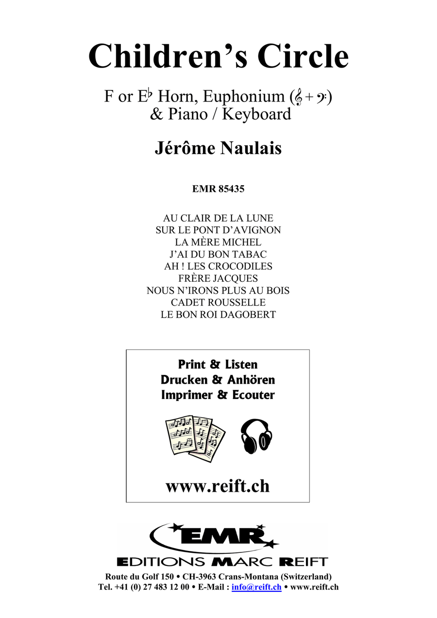 Children's Circle Children's Circle Euphonium scores gallery preview page 2