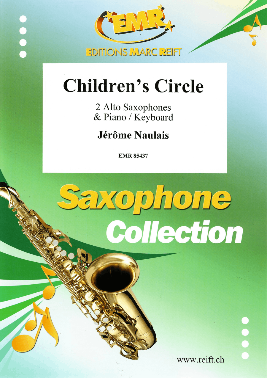 Children's Circle Children's Circle Alto Saxophone scores gallery preview page 1