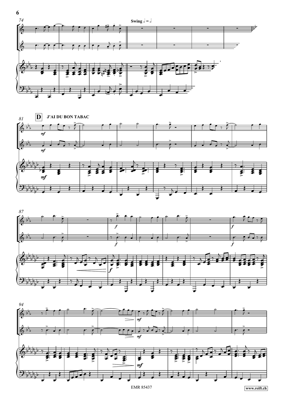 Children's Circle Children's Circle Alto Saxophone scores gallery preview page 7