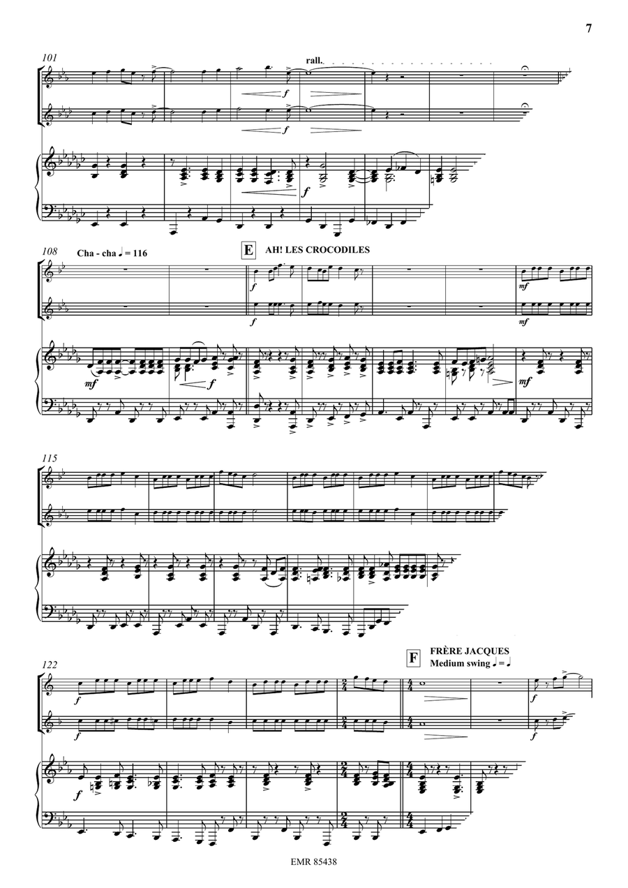 Children's Circle Children's Circle Tenor Saxophone scores gallery preview page 8