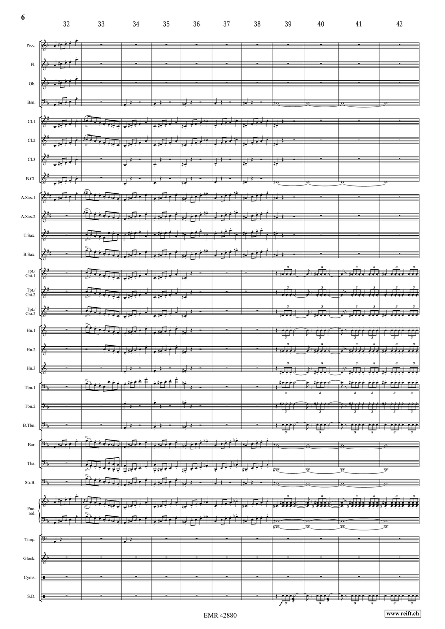 The Tsar's Bride The Tsar's Bride Concert Band scores gallery preview page 6