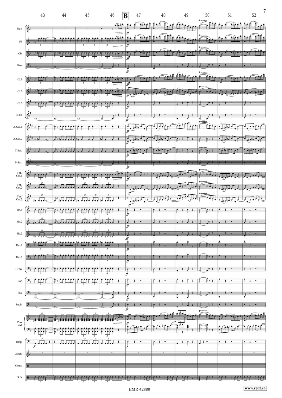 The Tsar's Bride The Tsar's Bride Concert Band scores gallery preview page 7