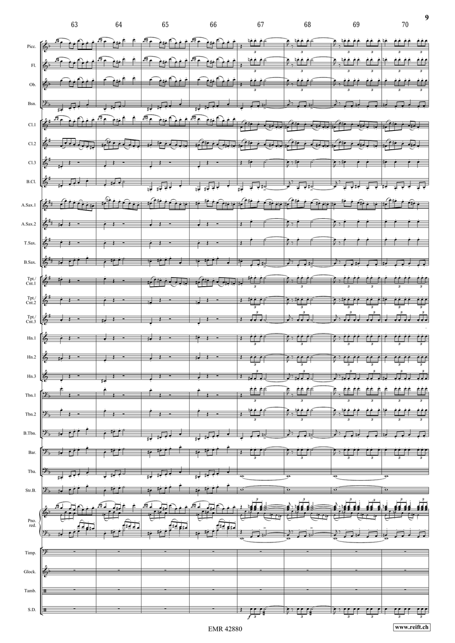 The Tsar's Bride The Tsar's Bride Concert Band scores gallery preview page 9