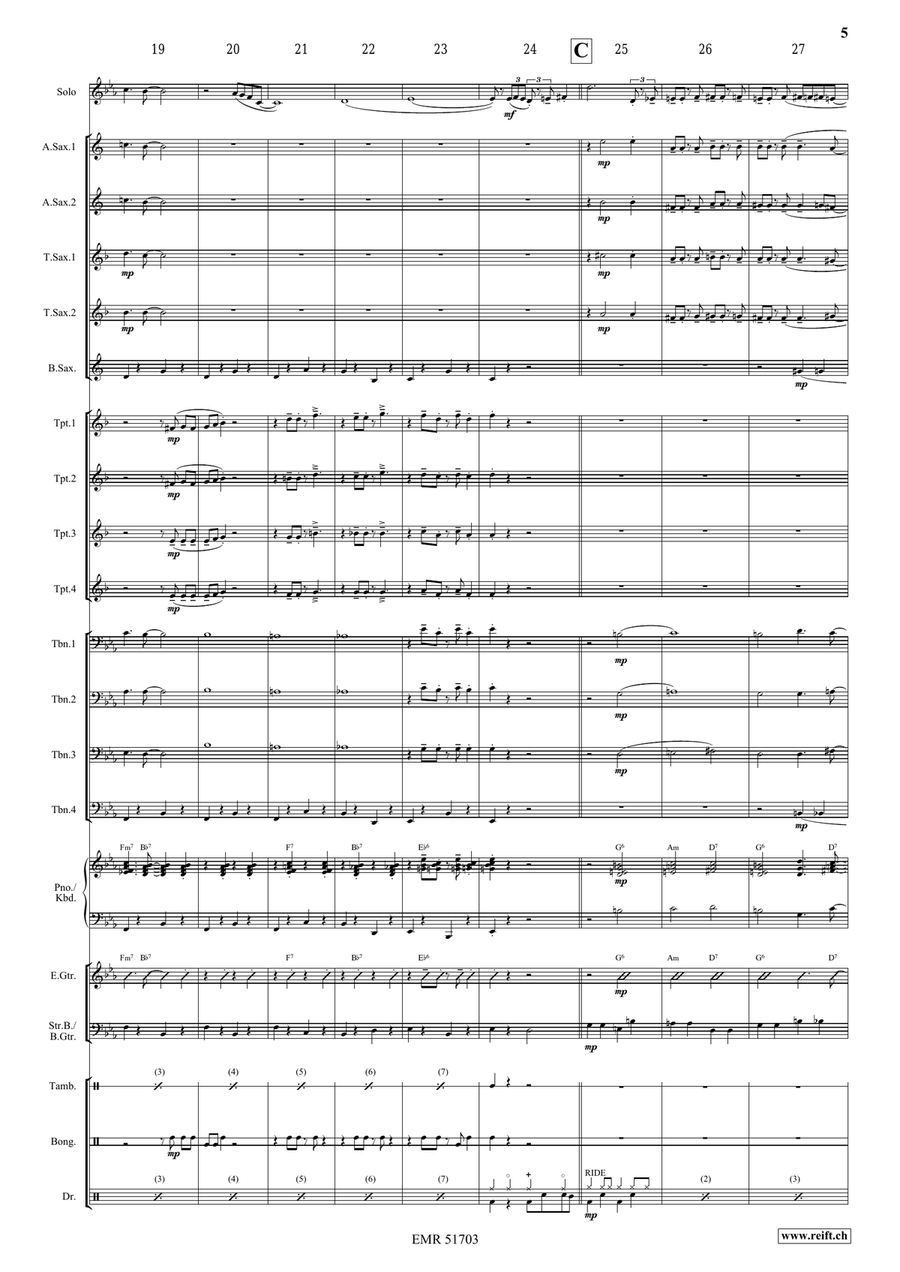 Charleston Medley Charleston Medley Bassoon scores gallery preview page 6