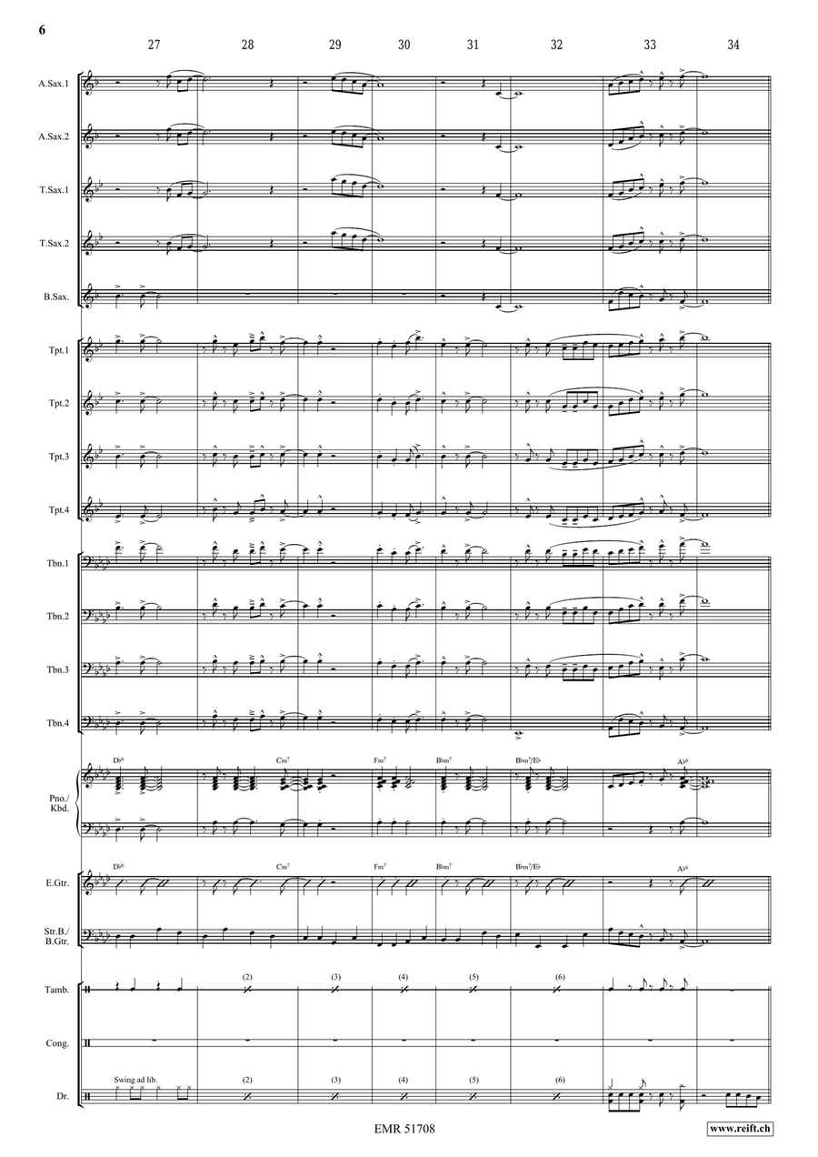 Las Chiapanecas Las Chiapanecas Big Band scores gallery preview page 7