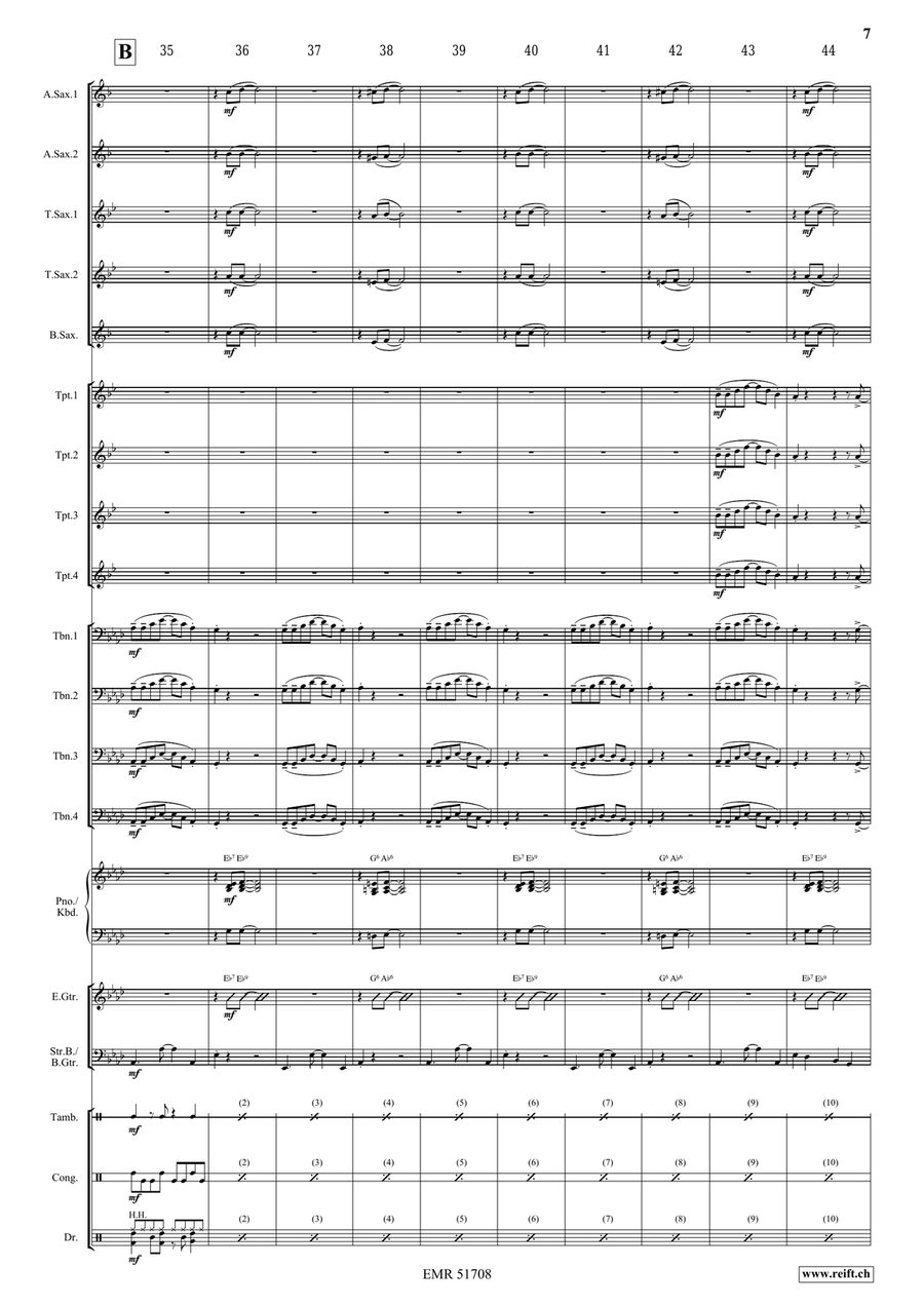 Las Chiapanecas Las Chiapanecas Big Band scores gallery preview page 8