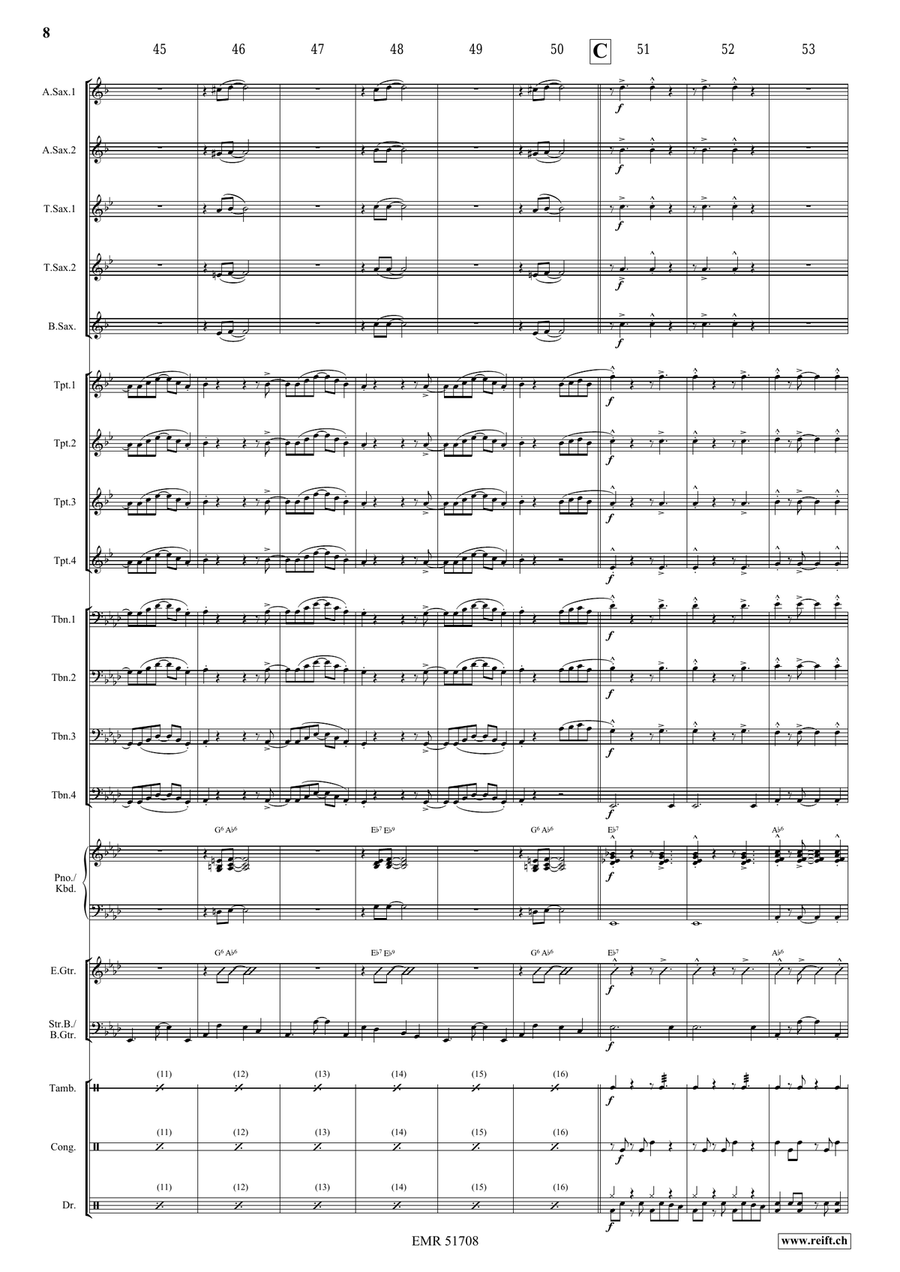 Las Chiapanecas Las Chiapanecas Big Band scores gallery preview page 9