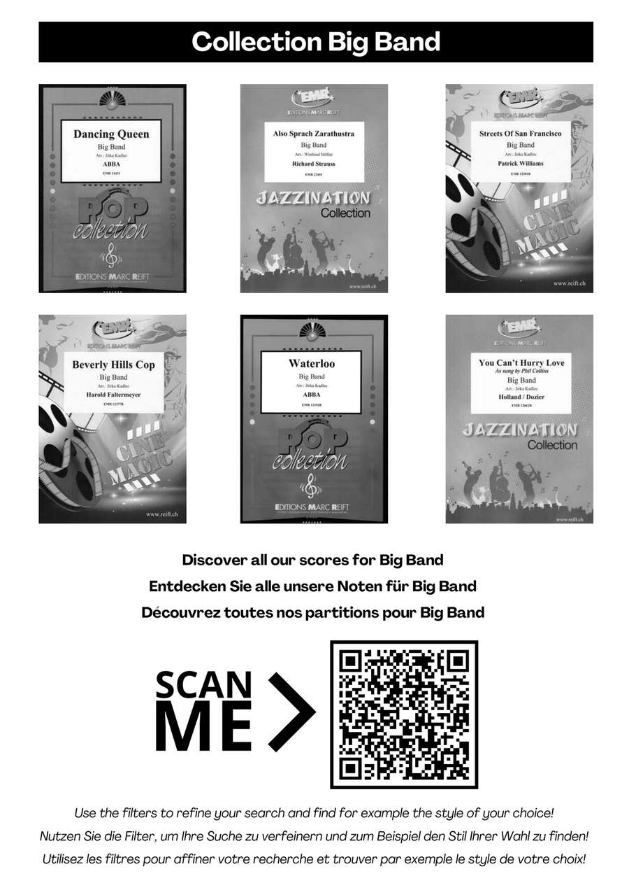 Heaven Is A Place On Earth Big Band scores gallery preview page 9