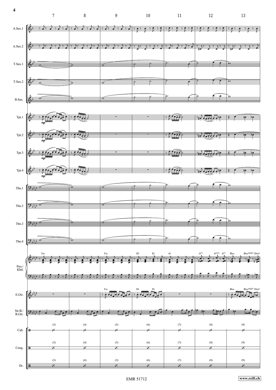 Country Express Country Express Big Band scores gallery preview page 6