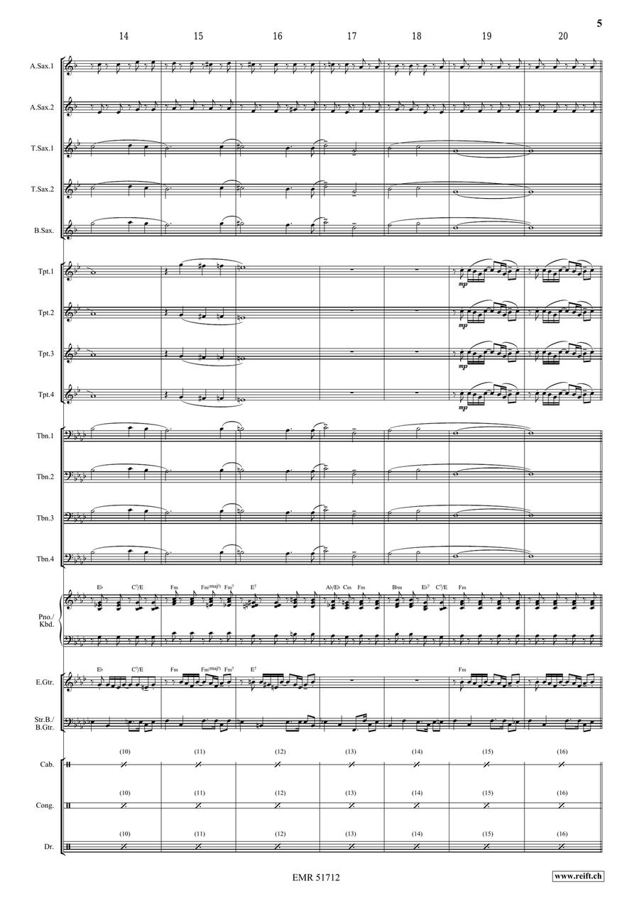 Country Express Country Express Big Band scores gallery preview page 7