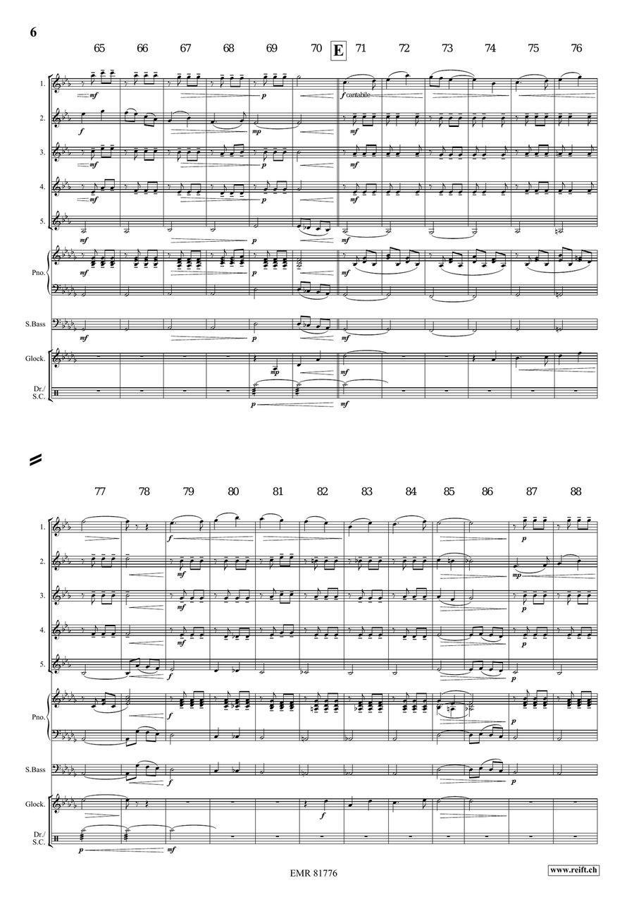 4 Little Dogs 4 Little Dogs Clarinet Quintet scores gallery preview page 6