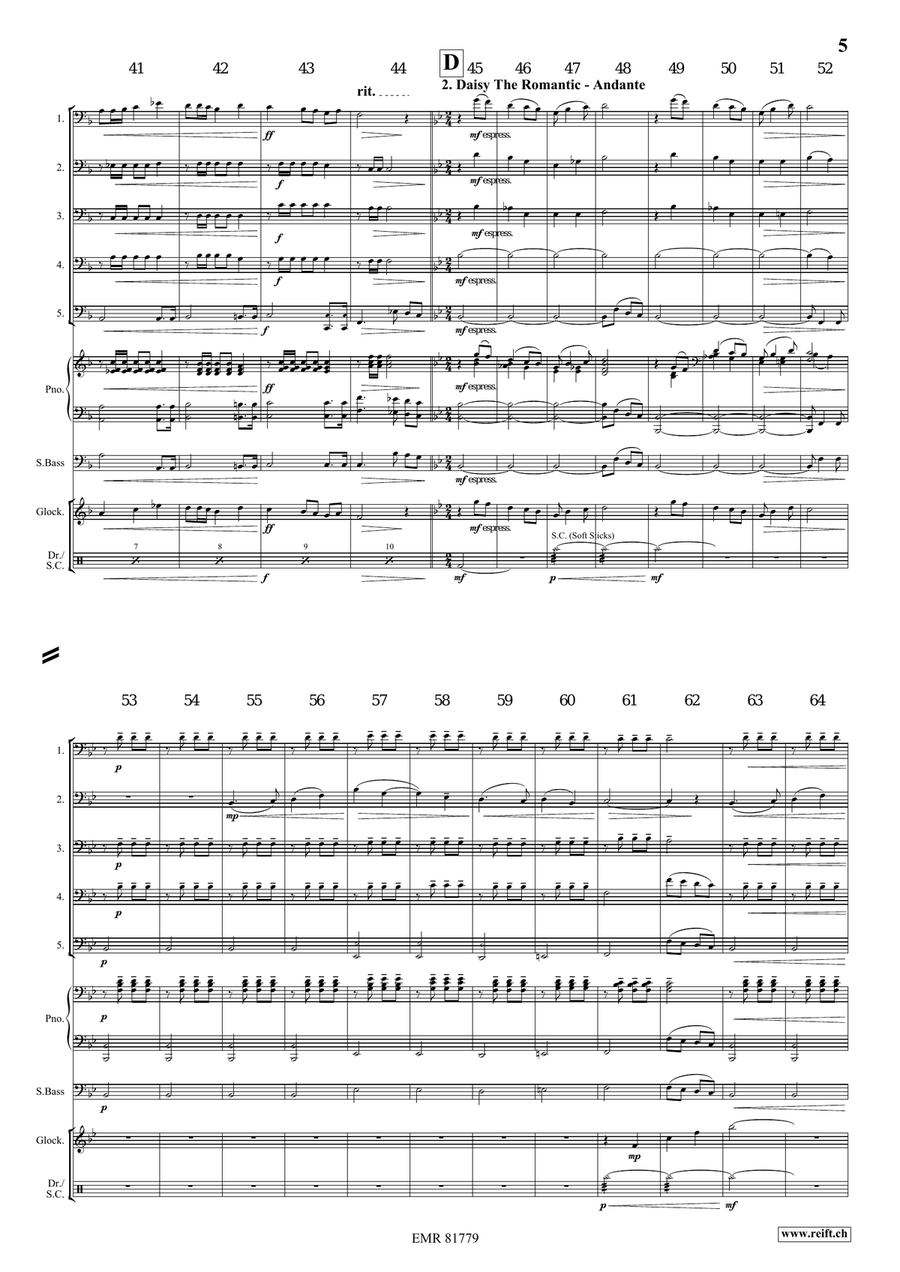 4 Little Dogs 4 Little Dogs Trombone scores gallery preview page 5