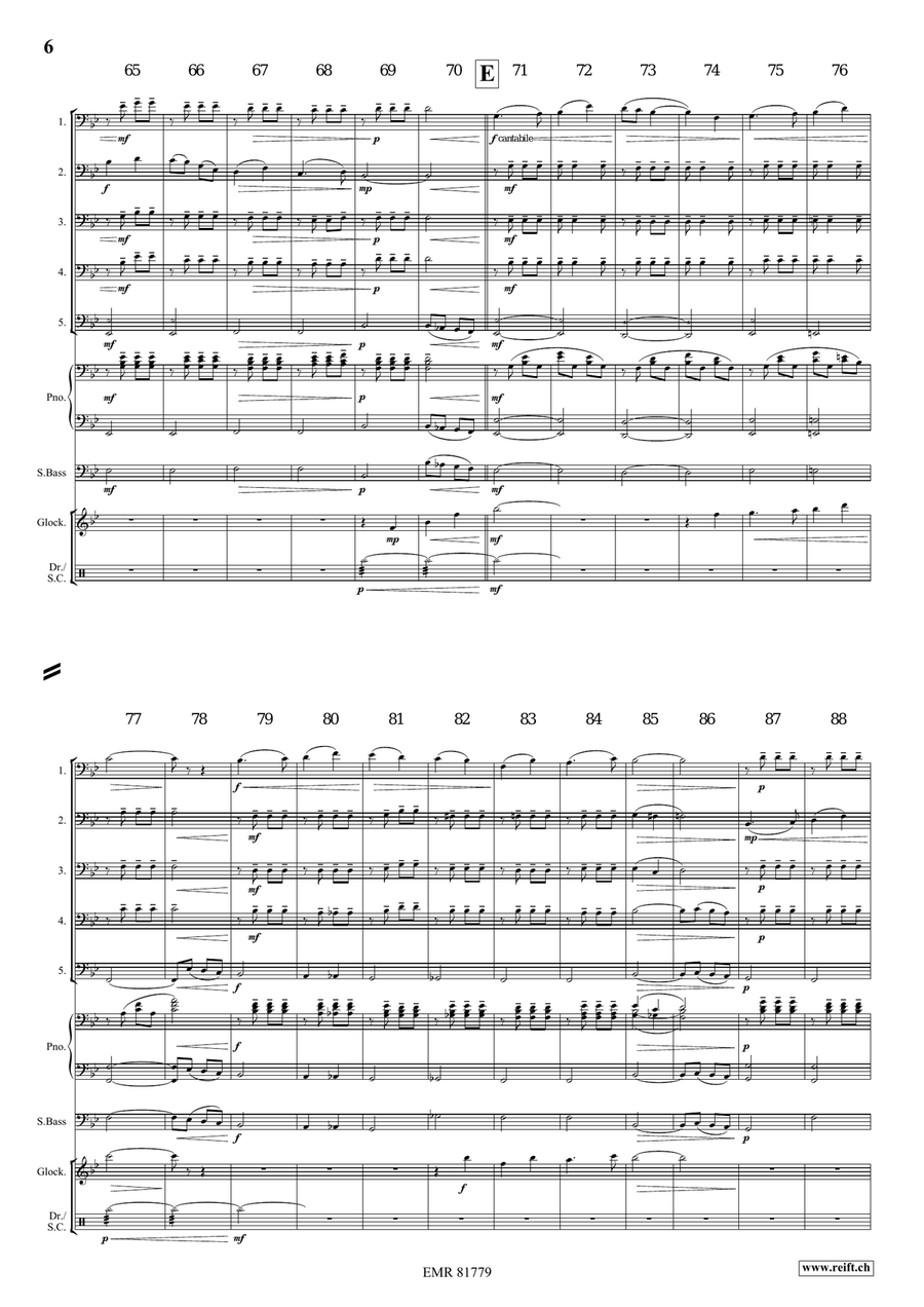 4 Little Dogs 4 Little Dogs Trombone scores gallery preview page 6