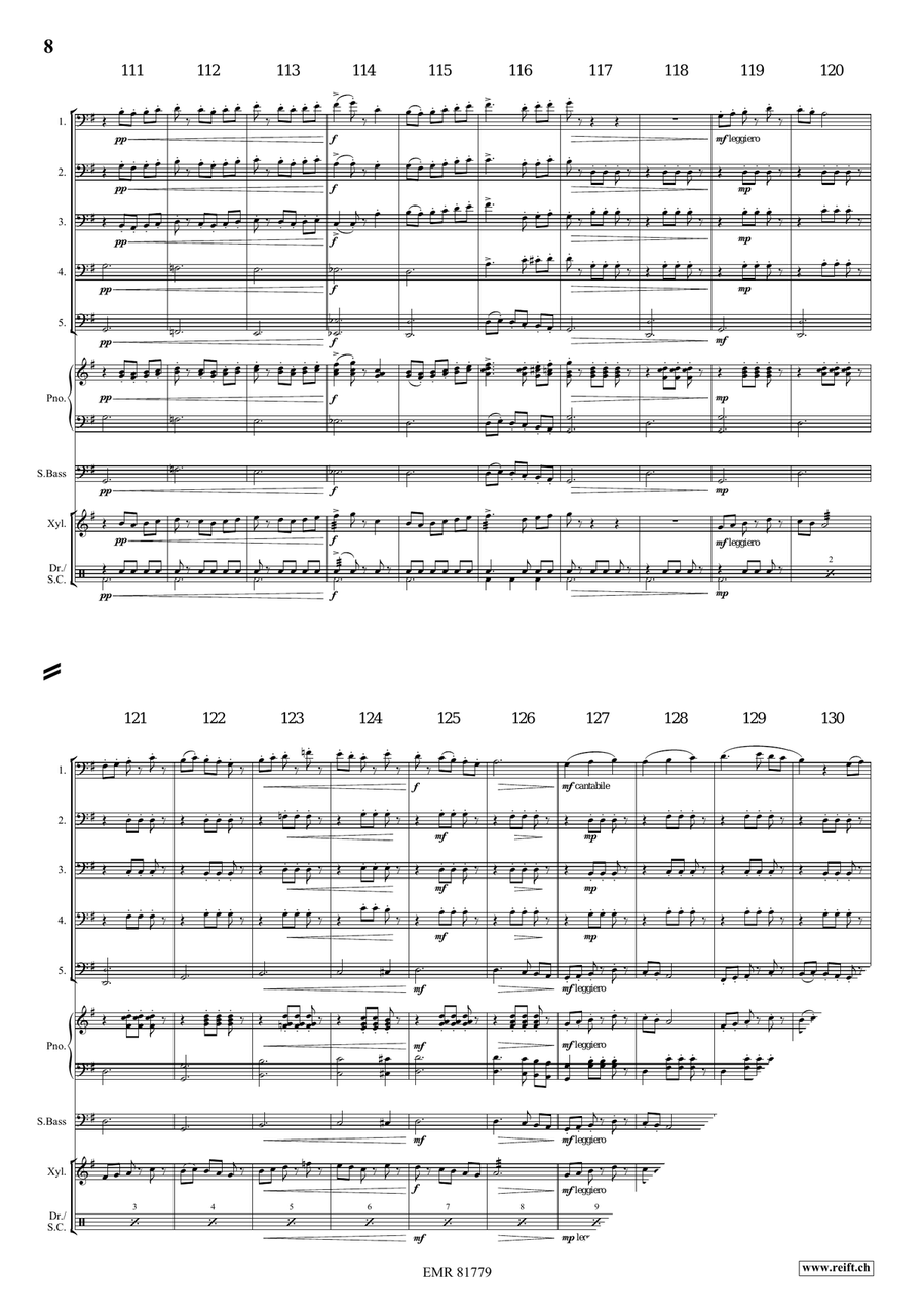 4 Little Dogs 4 Little Dogs Trombone scores gallery preview page 8