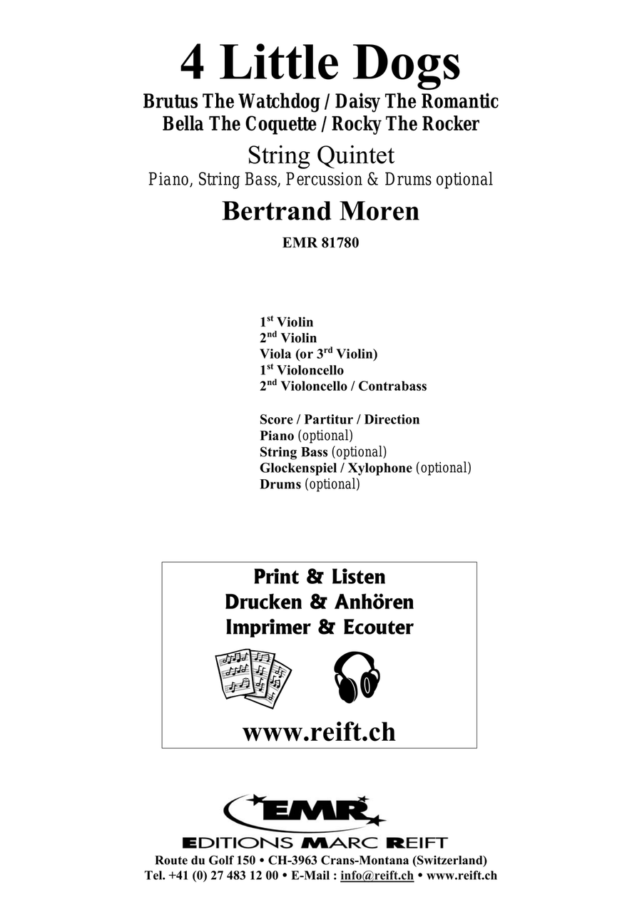 4 Little Dogs 4 Little Dogs String Quintet scores gallery preview page 2
