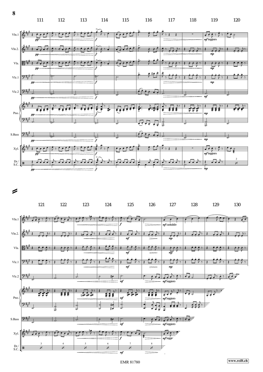 4 Little Dogs 4 Little Dogs String Quintet scores gallery preview page 8