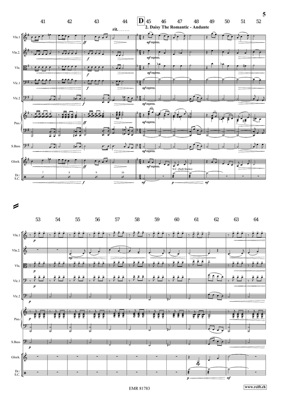 4 Little Dogs 4 Little Dogs String Orchestra scores gallery preview page 5
