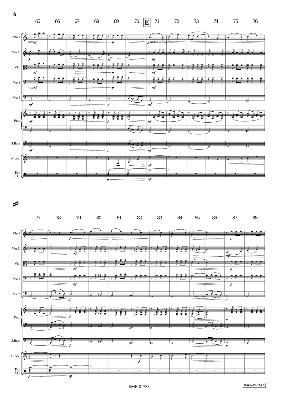 4 Little Dogs 4 Little Dogs String Orchestra scores gallery preview page 6