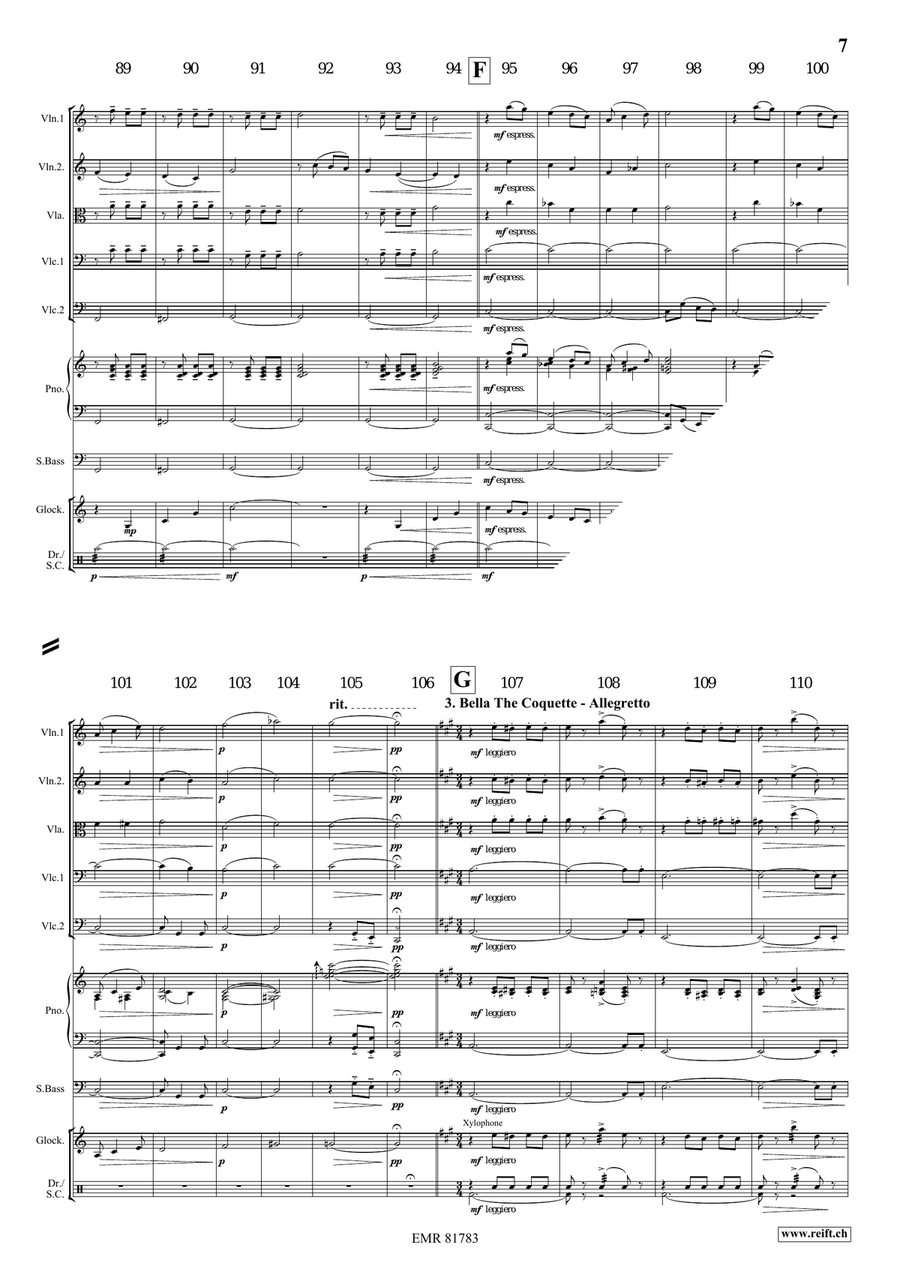 4 Little Dogs 4 Little Dogs String Orchestra scores gallery preview page 7