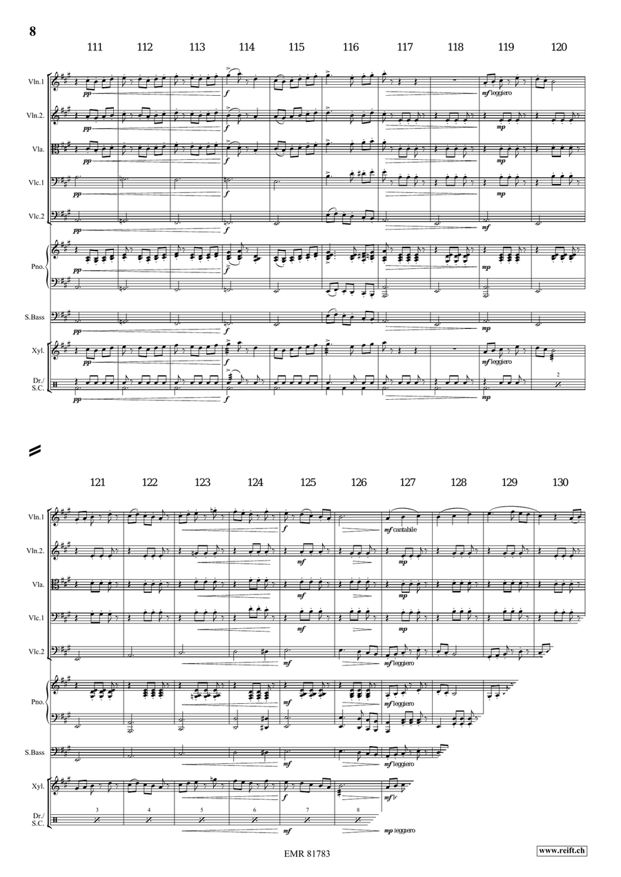 4 Little Dogs 4 Little Dogs String Orchestra scores gallery preview page 8