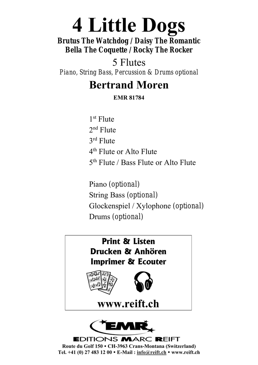 4 Little Dogs 4 Little Dogs Flute scores gallery preview page 2