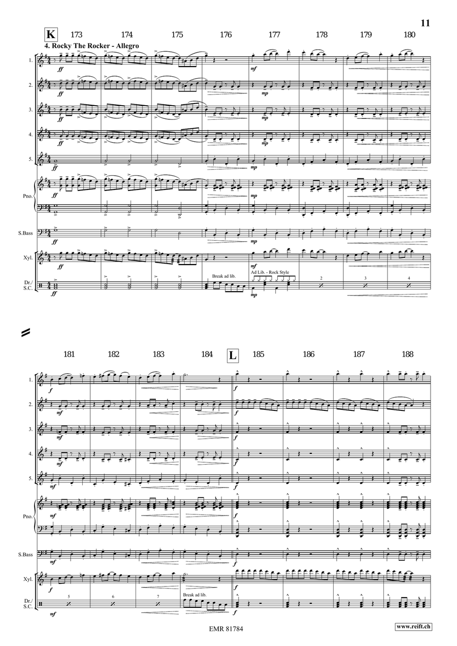 4 Little Dogs 4 Little Dogs Flute scores gallery preview page 9