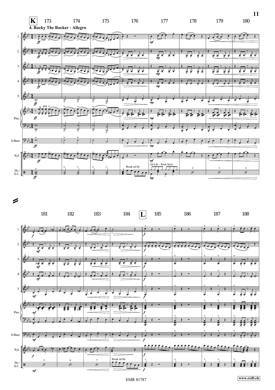 4 Little Dogs 4 Little Dogs Horn scores gallery preview page 9