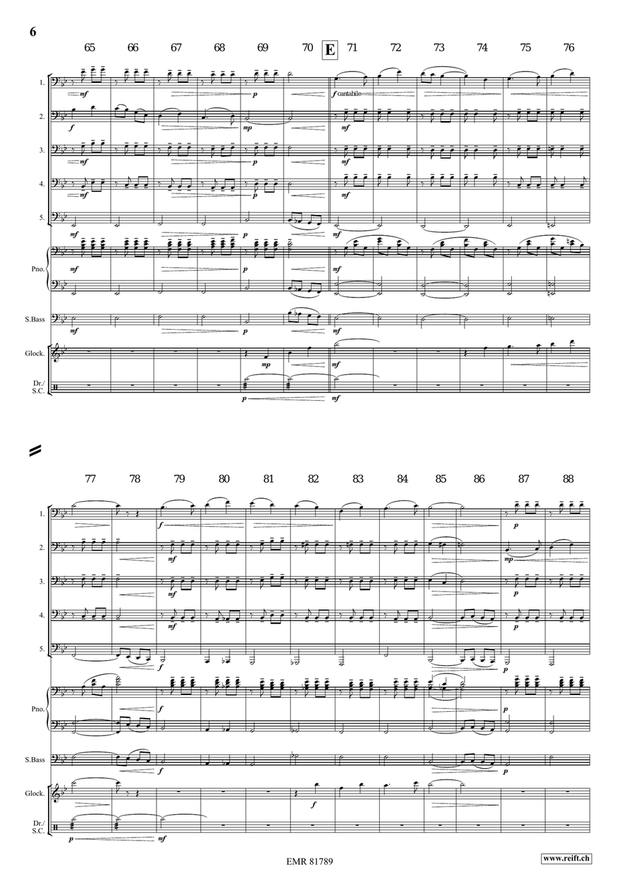 4 Little Dogs Tuba scores gallery preview page 6