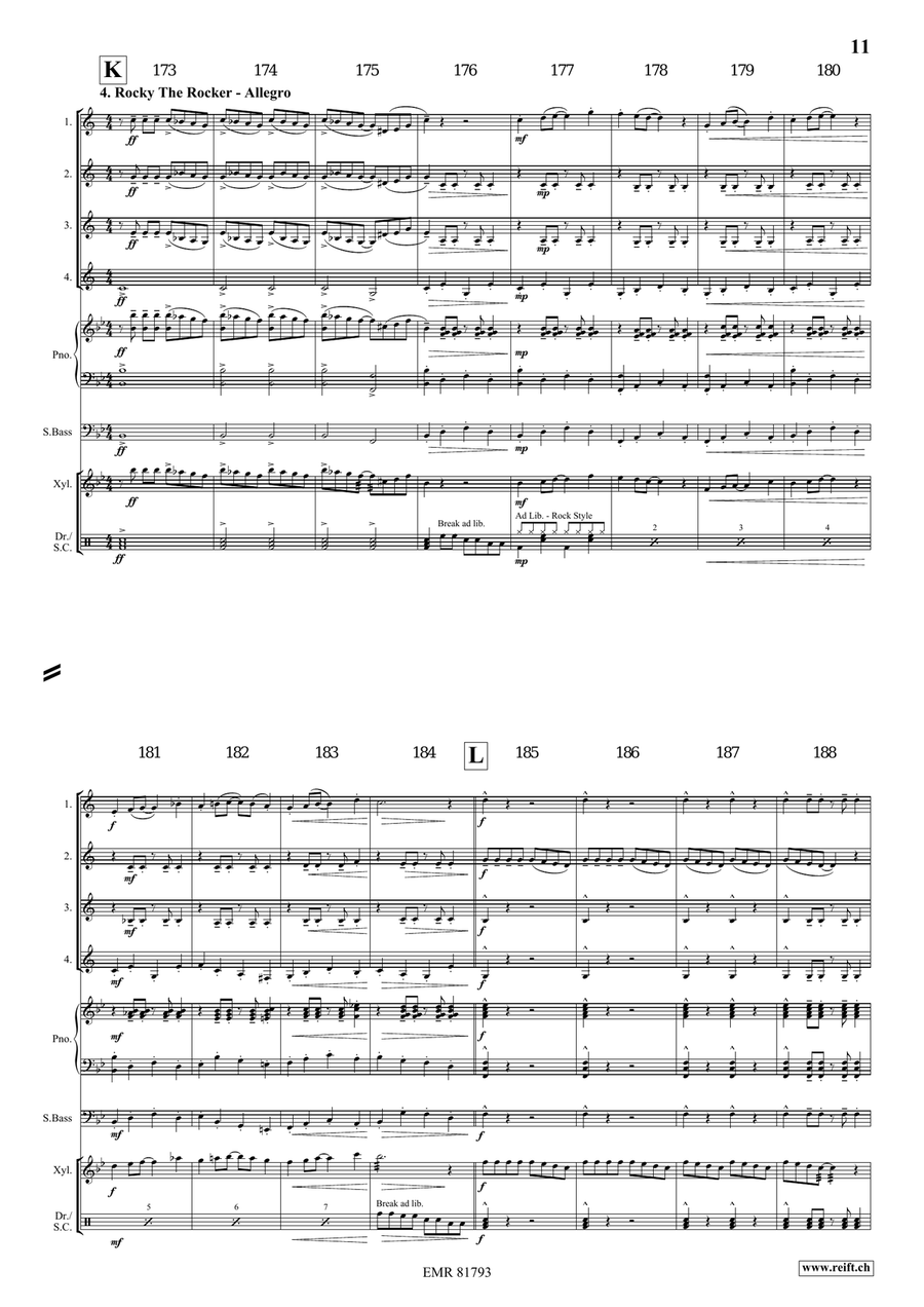 4 Little Dogs 4 Little Dogs Cornet scores gallery preview page 9