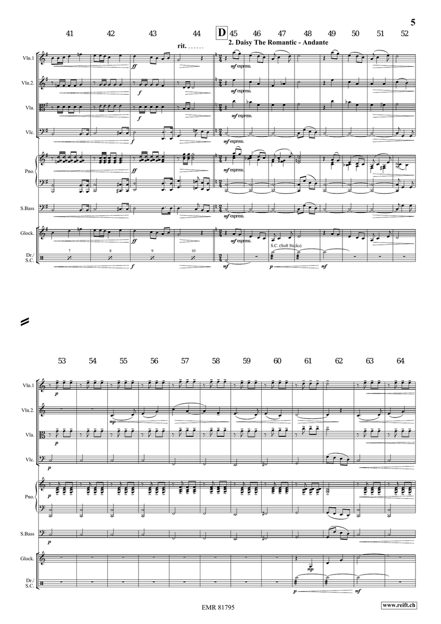 4 Little Dogs 4 Little Dogs String Quartet scores gallery preview page 5