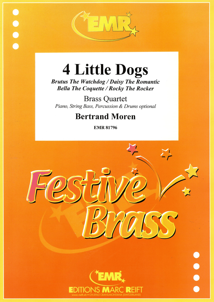 4 Little Dogs 4 Little Dogs Brass Quartet scores gallery preview page 1